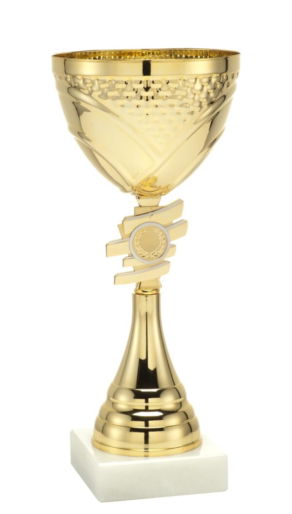 Economy trofee kelk goud/wit