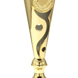 Economy trofee kelk rond goud/grijs