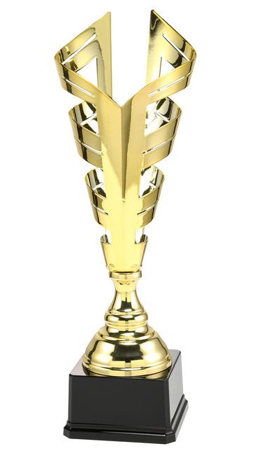 Luxe trofee goud gedraaid